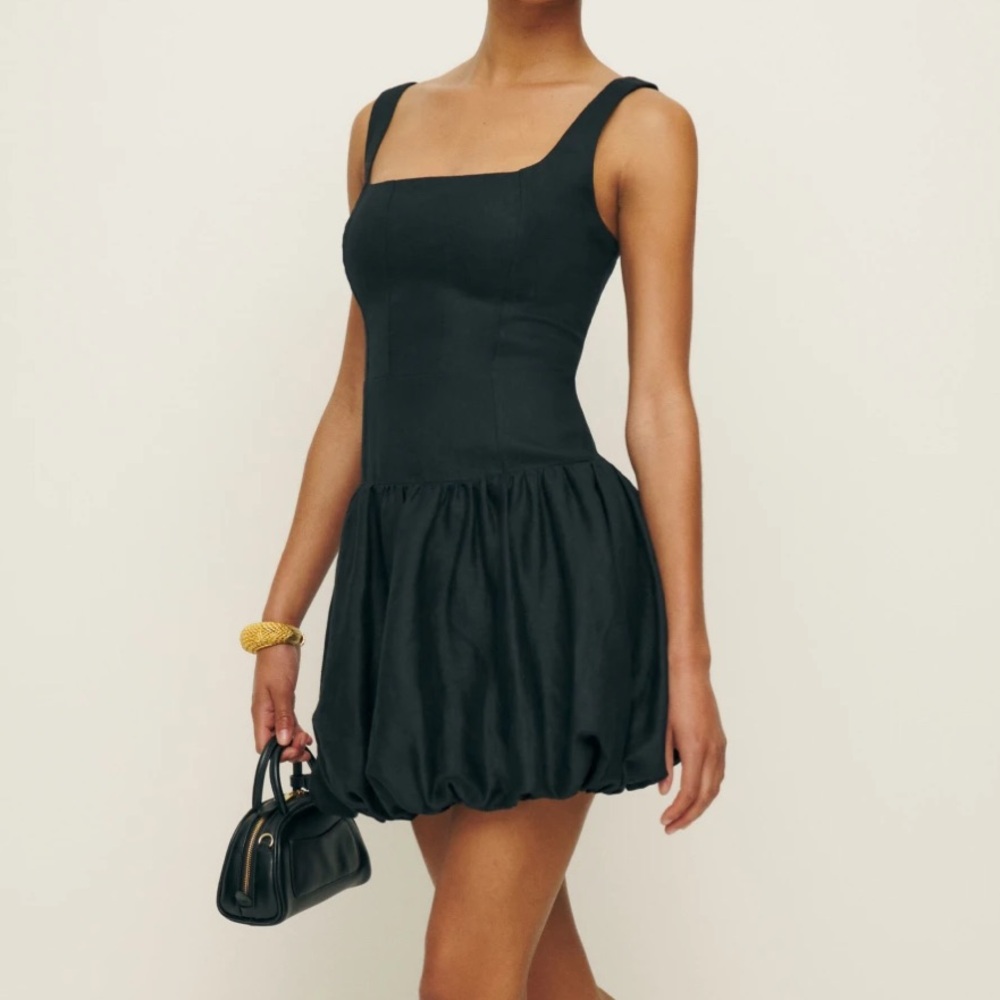 NWT REFORMATION Delia linen dress
